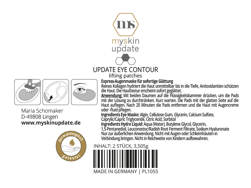 UPDATE EYE CONTOUR lifting patches